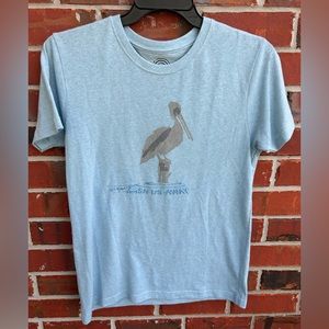 Earthspun Apparel Louisiana Hurricane Short Sleeve M Pelican Shirt Recycled A-1